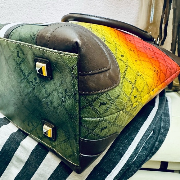 ๐๐๐ Vintage L.A.M.B. Rasta Handbag by Gwen Stefani - Picture 14 of 16